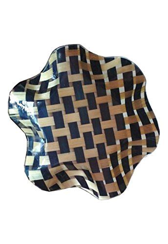 Utsav Handicraft Bamboo Round Fruit Bowl – (Size 8 inch, Multicolor ...