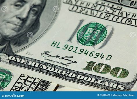 One hundred dollars stock photo. Image of currency, objects - 15540620