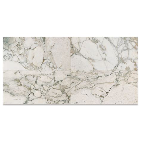 Calacatta Green Polished Marble Tile | 12x24x3/8 | Marble Flooring
