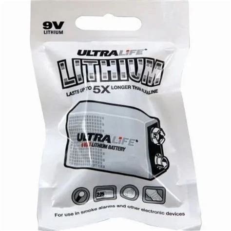9v Ultralife Lithium Battery - Ultralife 9v Lithium Battery Model Name ...