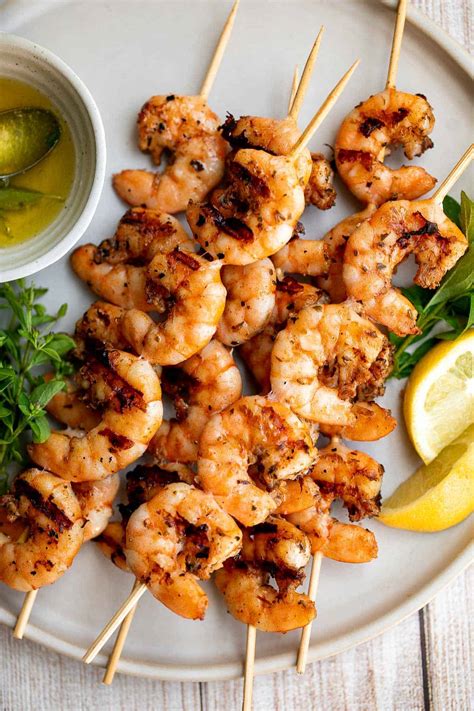 Grilled Garlic Cajun Shrimp Skewers at Nicole Bentley blog