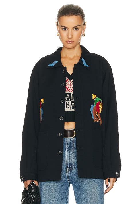 BODE Rodeo Franck Jacket in Midnight | FWRD