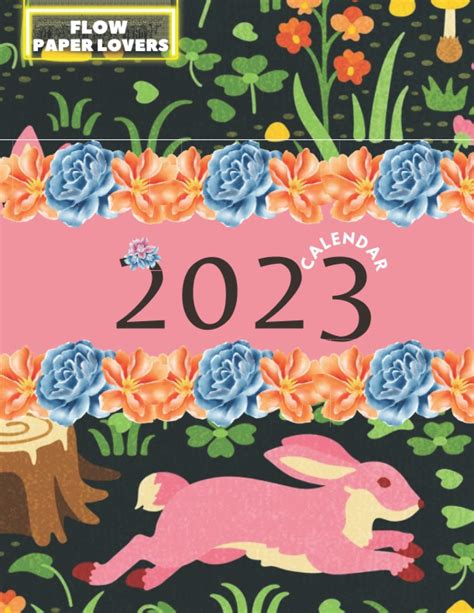 Buy Flow Paper Lovers: 2023 Years Large form Jan 2023 - Dec 2023 with ...