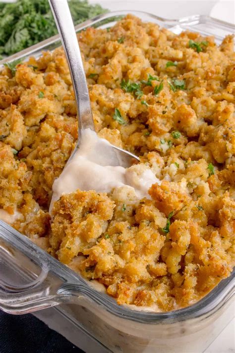 Easy Turkey Stuffing Casserole | Everyday Family Cooking