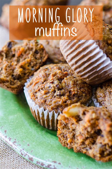 Morning Glory Muffins Recipe