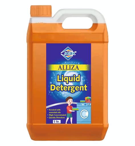 Liquid Detergent 5 Litres, Suitable for Top Load & Front Load Washing ...