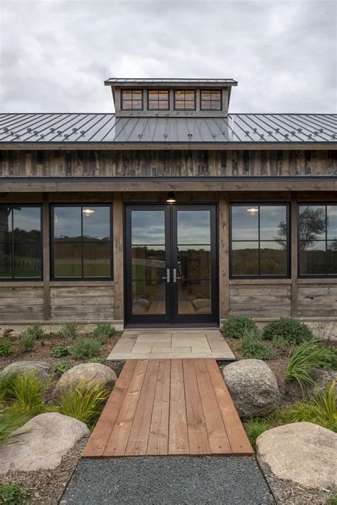 Reclaimed Exterior Wood Siding Blends Into This Exquisite Modern ...