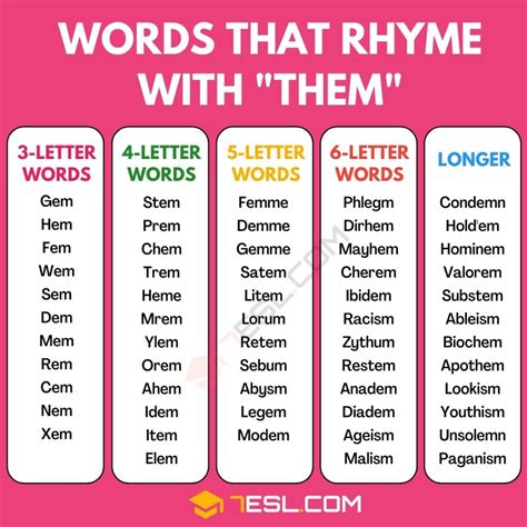 What Rhymes With A Sheet at Laura Joiner blog