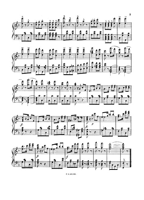 Strauss II,Johann - Vom Donaustrande, Op.356 for Piano - Free Sheet ...