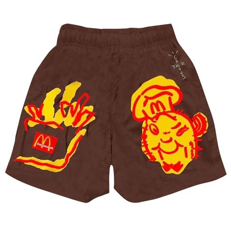 CJ X MCD ILLUSTRATION | SHORTS BROWN – CircusMaximus