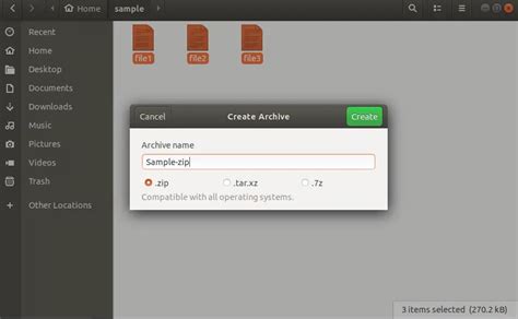 Image result for Linux Zip GUI