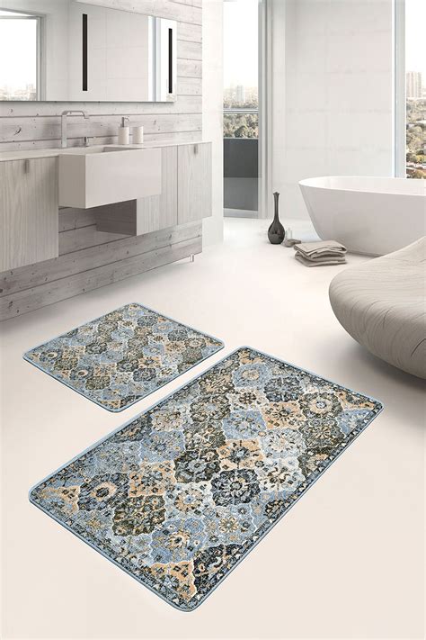 Luxury Bathroom Mat|non Slip Bath Mat Set of 2|bestselling Bathroom Rug ...