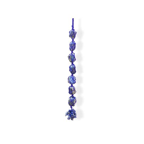 Lapis Lazuli Crystal Tumbled Wall Hanger Chakra Balancing Gemstone Tas