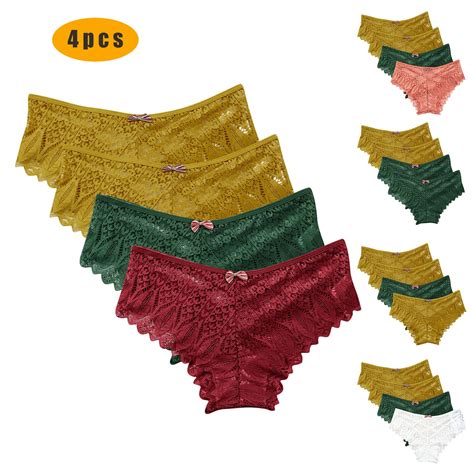 Womens Underwear Plus Size, Xunlbb Women Lingerie G-string Lace Briefs ...