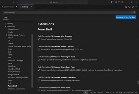 Image result for Vscode Variables PowerShell
