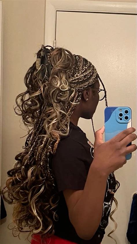 French curl braids – Artofit