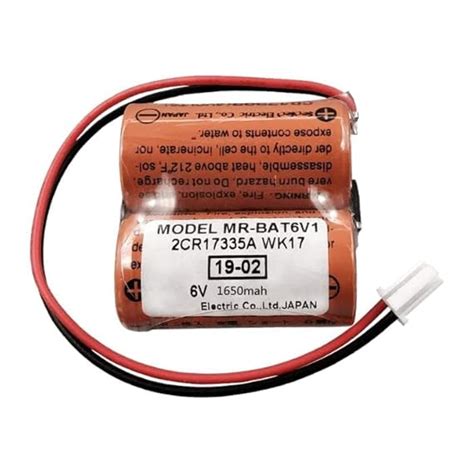 MICROUSB MR-BAT6V1 2CR17335A WK17 6V 1650mAh Lithium Battery for M80 ...