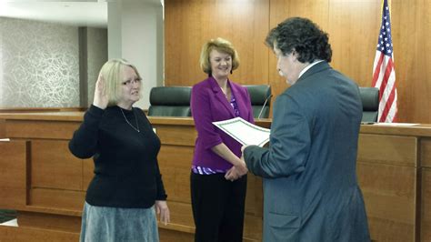 Photo Gallery • Deputy Recorder Phyllis Booth - 2015 swearin