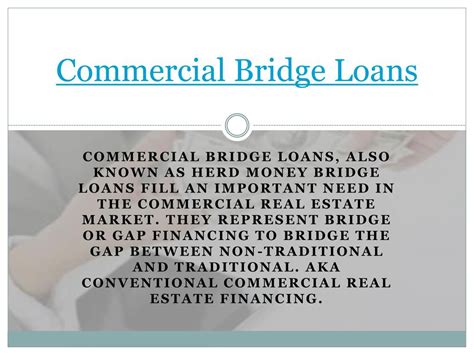 PPT - Commercial Bridge Lenders PowerPoint Presentation, free download ...