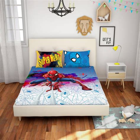 Buy SPACES Spiderman Print 3-Piece Bedding Set - 228 x 274 from Spaces ...