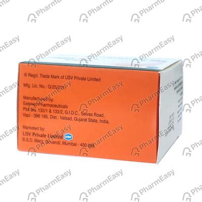 Liralin Ep 25mg Strip Of 10 Tablets: Uses, Side Effects, Price & Dosage ...