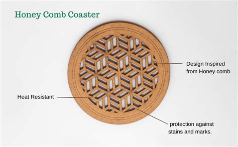 Wood Tales' Coasters | Eco-Friendly - Made with Reconstituted Wood Pulp ...