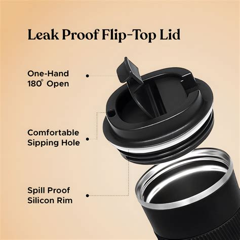 BrewMate Classic Insulated Tumbler, 510ML – Salt