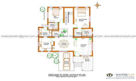 4 bed Kerala traditional plan 2120 Sq.Ft - Kerala house plan - Kerala ...