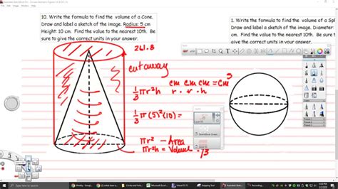 A. Find the volume of each solid figure. Use pi = 3.14. - Brainly.ph