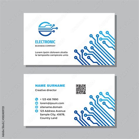 Computer Shop Visiting Card Design 的图像结果