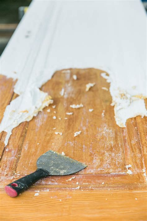 Yes you can how to strip paint from a wood door video – Artofit