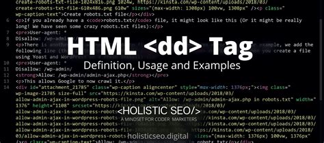 HTML Tag Definition, Usage and Examples - Holistic SEO