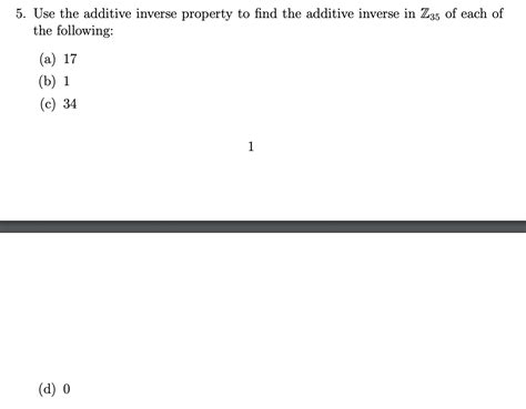 Image result for How to Find Additive Inverse