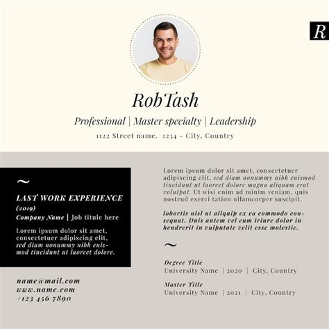 Personal profile template Images - Free Download on Freepik