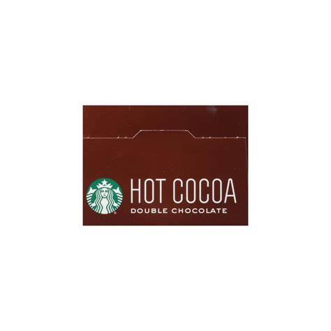 Starbucks Hot Cocoa Mix Packets, Double Chocolate India | Ubuy