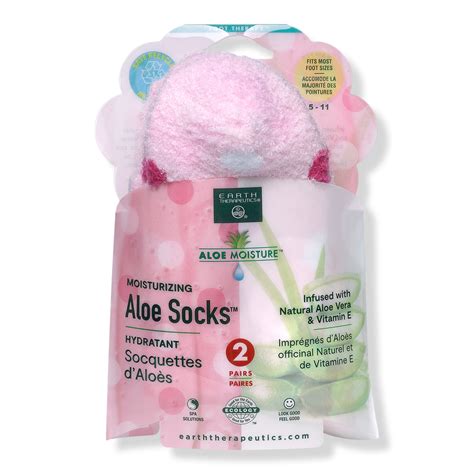 Pink Aloe Moisture Socks - Earth Therapeutics | Ulta Beauty