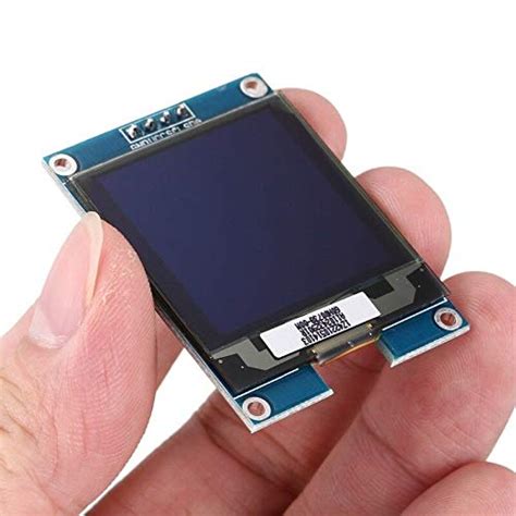 WHIZZO 1.5 inch OLED Display Module 128x128 16 Gray Scale SPI/I2C ...