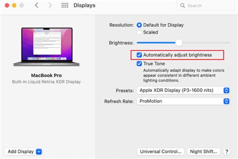 Image result for Mac Screen Brightness Control