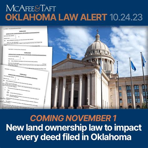 New Oklahoma Laws