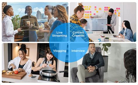 BOYA by-W4 4-Channel 2.4ghz Wireless Lavalier Microphones for Cameras ...