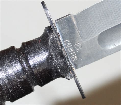 1970s-80s CAMILLUS MK2 FIGHTING KNIFE BLADE MARKED "US CAMILLUS" EX ...