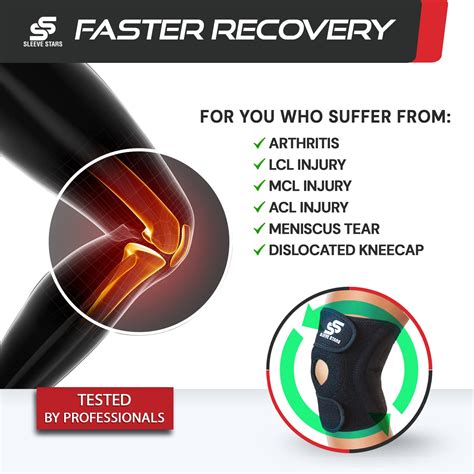 Sleeve Stars Knee Brace for Women, Men & Teens, Knee Braces for Knee ...