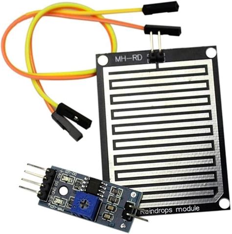 Raindrops Detection sensor modue rain module weather module Humidity ...