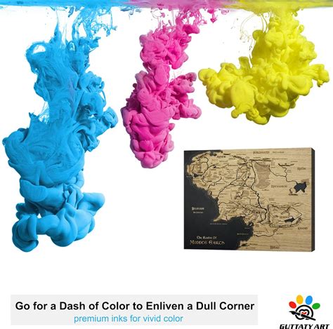 Buy Middle Earth Map Canvas Wall art - Map of Middle Earth Poster ...