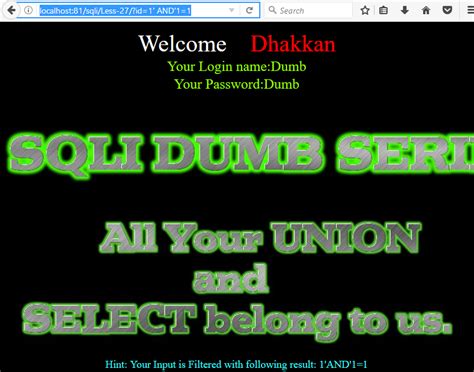 How to Bypass SQL Injection Filter Manually - Hacking Articles