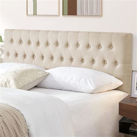 Amazon.com - Yongchuang King Headboard Foldable Linen Headboard for ...
