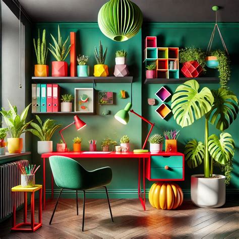 COLORFUL STUDY ROOM – Loveforplants