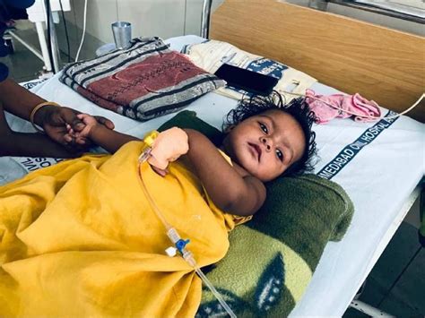 Seven-month-old baby wins battle against coli and intestinal decay