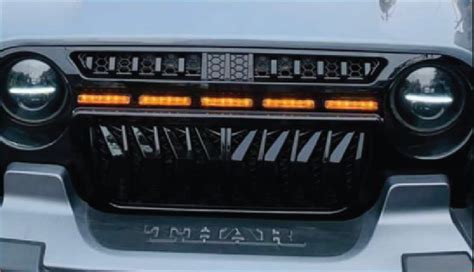 KMH LED Grill for Mahindra Thar – CARPLUS