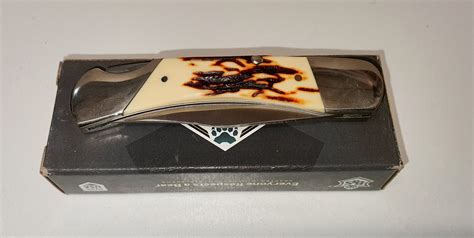 Bear & Son Cutlery Folding Single Blade Knife - HVTM